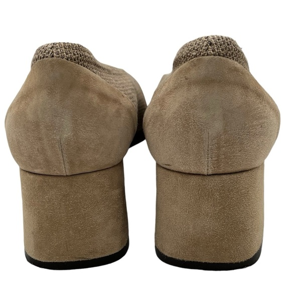 Joan & David Women's Low Block Heel Suede & - Picture 7 of 12